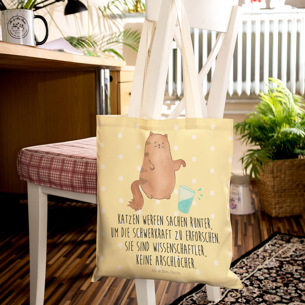 Einkaufstasche Katze Wasserglas Tragetasche, Tasche, Beutel, Stofftasche, Baumwolltasche, Umhängetasche, Shopper, Katze, Katzenmotiv, Katzenfan, Katzendeko, Katzenfreund, Katzenliebhaber, Katzenprodukte, Katzenartikel, Katzenaccessoires, Katzensouvenirs, Katzenliebhaberprodukte, Katzenmotive, Katzen, Kater, Mietze, Cat, Cats, Katzenhalter, Katzenbesitzerin, Haustier, Wasser, Glas