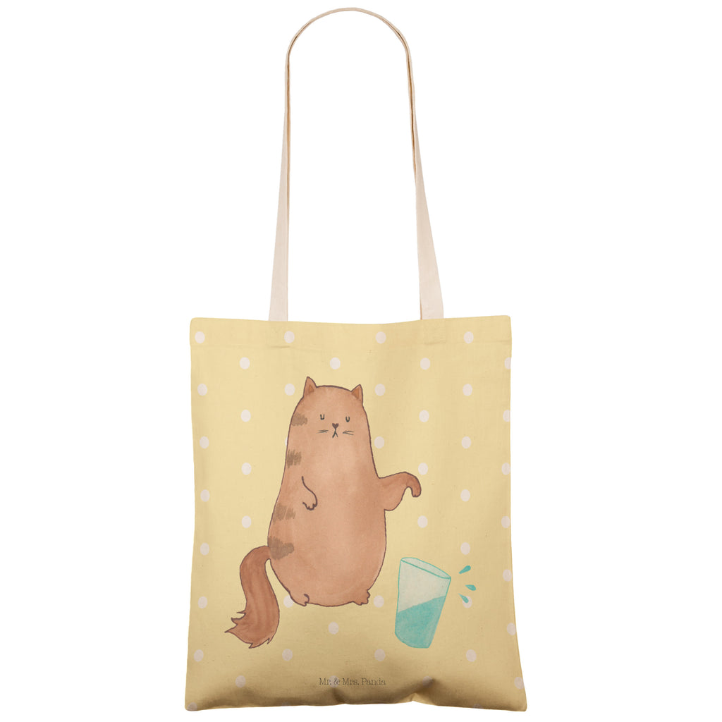 Einkaufstasche Katze Wasserglas Tragetasche, Tasche, Beutel, Stofftasche, Baumwolltasche, Umhängetasche, Shopper, Katze, Katzenmotiv, Katzenfan, Katzendeko, Katzenfreund, Katzenliebhaber, Katzenprodukte, Katzenartikel, Katzenaccessoires, Katzensouvenirs, Katzenliebhaberprodukte, Katzenmotive, Katzen, Kater, Mietze, Cat, Cats, Katzenhalter, Katzenbesitzerin, Haustier, Wasser, Glas
