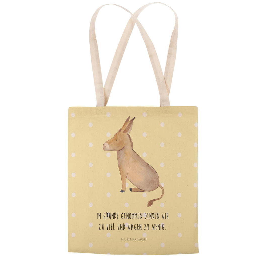 Einkaufstasche Esel Tragetasche, Tasche, Beutel, Stofftasche, Baumwolltasche, Umhängetasche, Shopper, Tiermotive, Gute Laune, lustige Sprüche, Tiere, Esel, Weisheit, Lebensmut, Lebensglück, Ziel, Lebensziel, Mut, erfolg, tapferkeit, positive gedanken, zuversicht