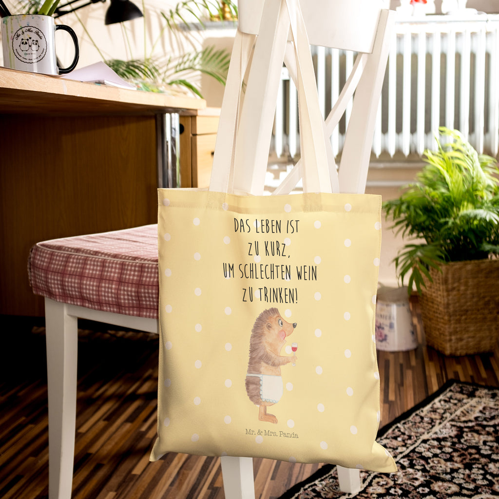 Einkaufstasche Igel mit Wein Tragetasche, Tasche, Beutel, Stofftasche, Baumwolltasche, Umhängetasche, Shopper, Tiermotive, Gute Laune, lustige Sprüche, Tiere, Wein Spruch, Igel, Geschenk Weintrinker, Geschenk Weinliebhaber, Wein Deko, Weinglas, Rotwein, Weißwein, Wein trinken