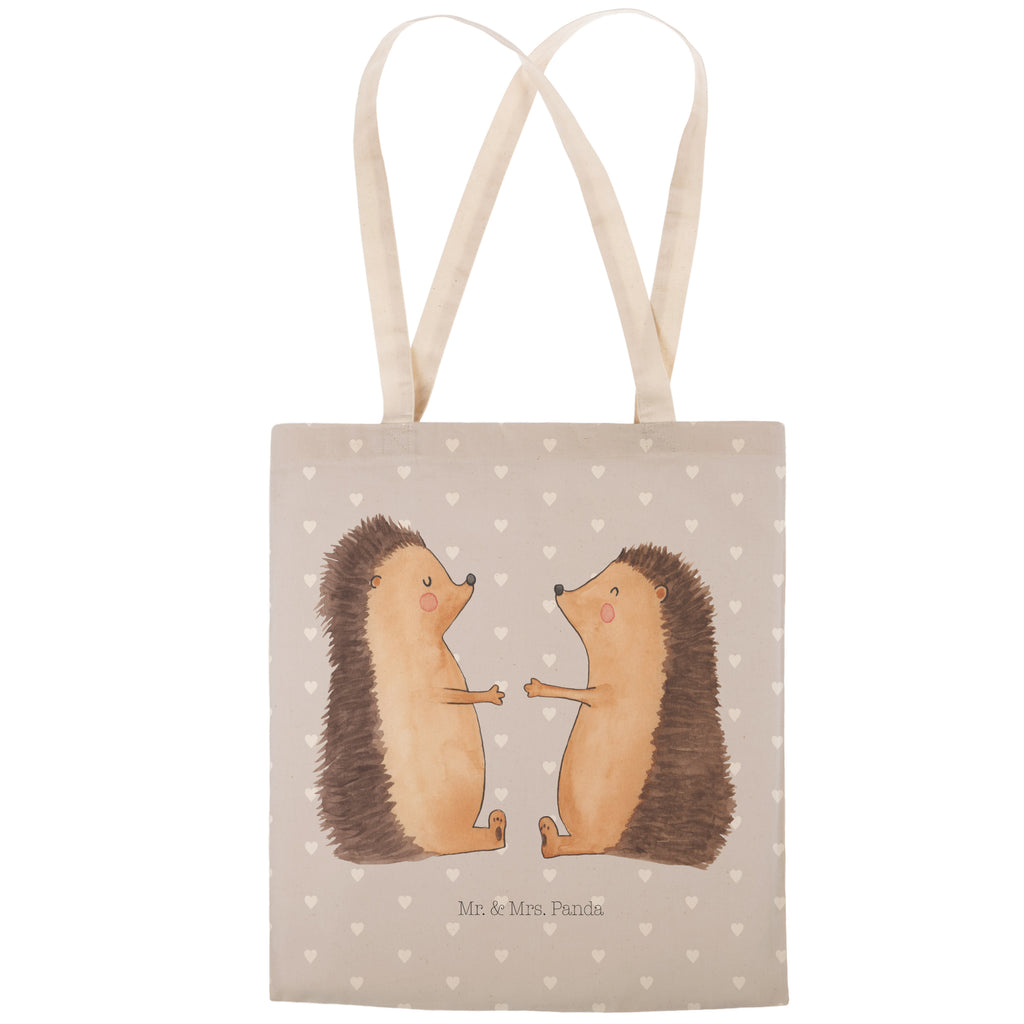 Einkaufstasche Igel Liebe Tragetasche, Tasche, Beutel, Stofftasche, Baumwolltasche, Umhängetasche, Shopper, Liebe, Partner, Freund, Freundin, Ehemann, Ehefrau, Heiraten, Verlobung, Heiratsantrag, Liebesgeschenk, Jahrestag, Hocheitstag, Verliebt, Verlobt, Verheiratet, Geschenk, Liebesbeweis, Hochzeitstag, Hochzeit, Igel