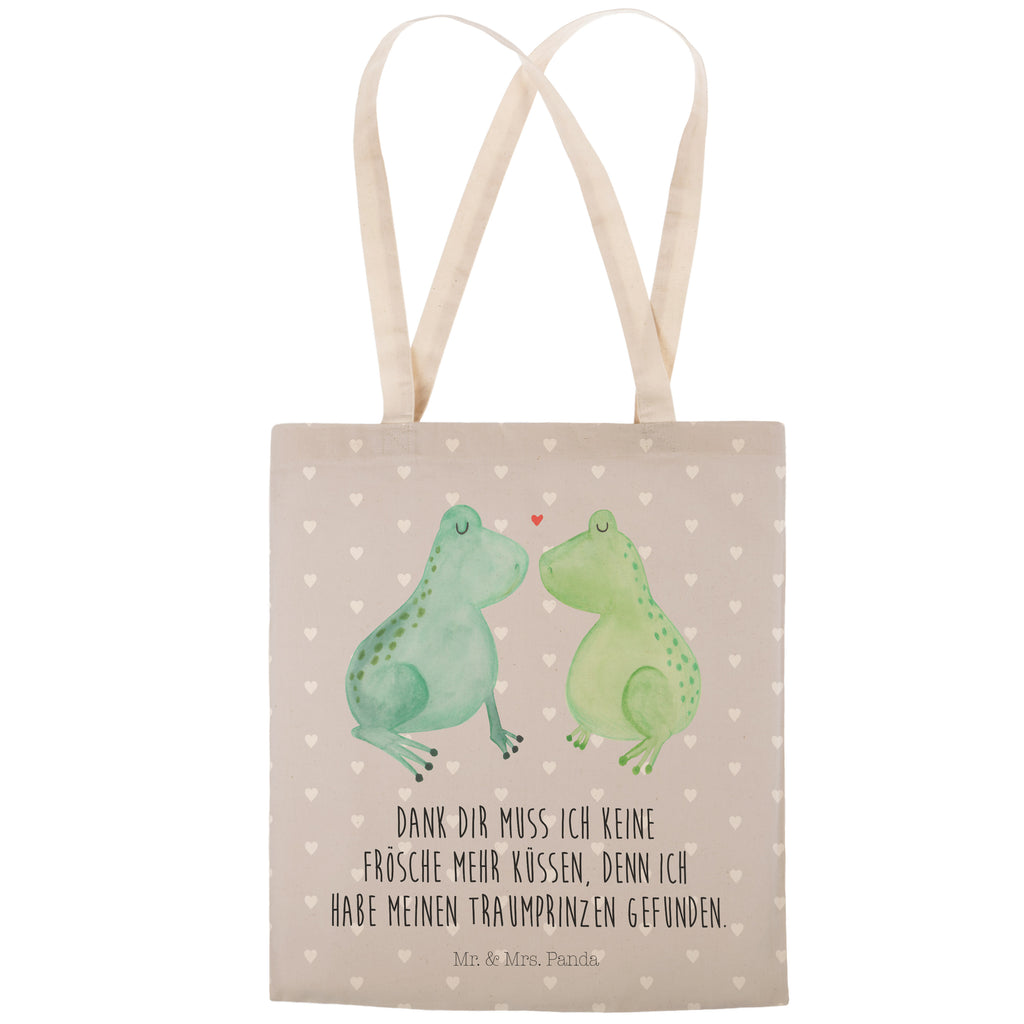 Einkaufstasche Frosch Liebe Tragetasche, Tasche, Beutel, Stofftasche, Baumwolltasche, Umhängetasche, Shopper, Liebe, Partner, Freund, Freundin, Ehemann, Ehefrau, Heiraten, Verlobung, Heiratsantrag, Liebesgeschenk, Jahrestag, Hocheitstag, Verliebt, Verlobt, Verheiratet, Geschenk Freundin, Geschenk Freund, Liebesbeweis, Hochzeitstag, Geschenk Hochzeit, Frosch, Frösche, Froschkönig, Fröschchen