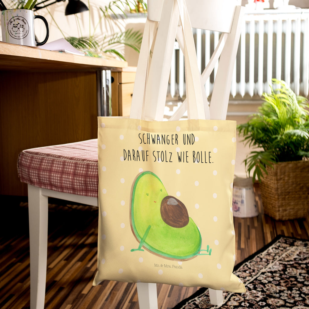 Einkaufstasche Avocado schwanger Tragetasche, Tasche, Beutel, Stofftasche, Baumwolltasche, Umhängetasche, Shopper, Avocado, Veggie, Vegan, Gesund, schwanger, Schwangerschaft, Babyparty, Babyshower
