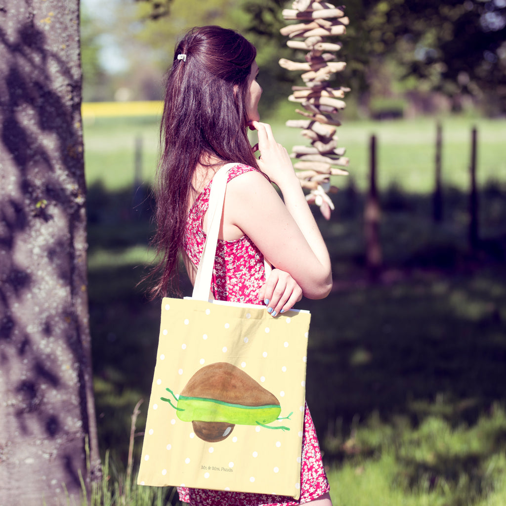 Einkaufstasche Avocado Yoga Tragetasche, Tasche, Beutel, Stofftasche, Baumwolltasche, Umhängetasche, Shopper, Avocado, Veggie, Vegan, Gesund, Avocado Yoga Vegan