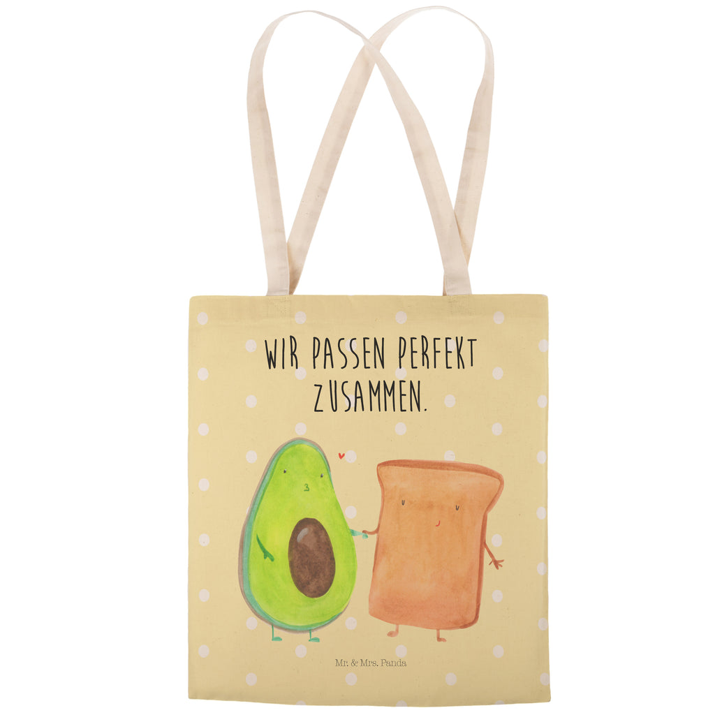 Einkaufstasche Avocado + Toast Tragetasche, Tasche, Beutel, Stofftasche, Baumwolltasche, Umhängetasche, Shopper, Avocado, Veggie, Vegan, Gesund, Toast, Toastbrot, Liebespaar, Pärchen, Freund, Freundin, Verlobt, Verlobungsparty, Hochzeit, Hochzeitsgeschenk, Jahrestag, Jahrestagsgeschenk