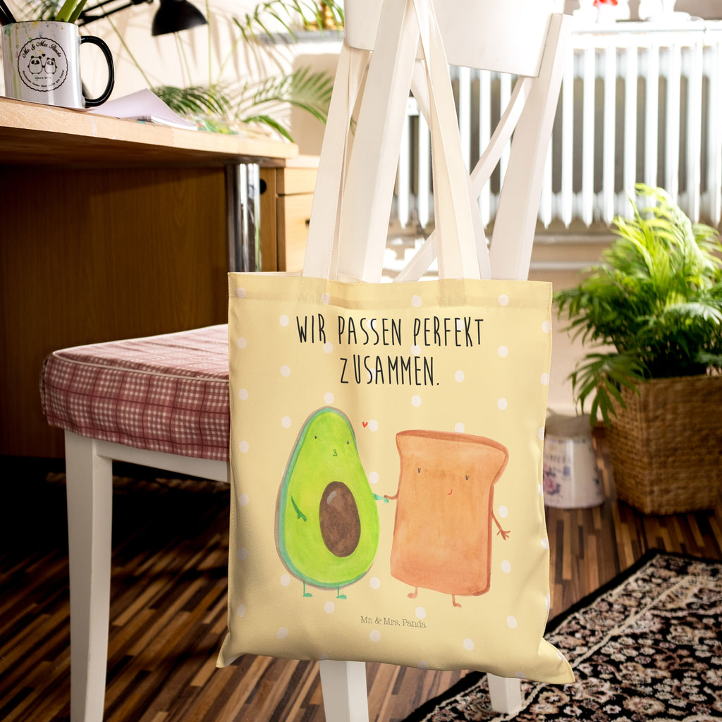 Einkaufstasche Avocado + Toast Tragetasche, Tasche, Beutel, Stofftasche, Baumwolltasche, Umhängetasche, Shopper, Avocado, Veggie, Vegan, Gesund, Toast, Toastbrot, Liebespaar, Pärchen, Freund, Freundin, Verlobt, Verlobungsparty, Hochzeit, Hochzeitsgeschenk, Jahrestag, Jahrestagsgeschenk