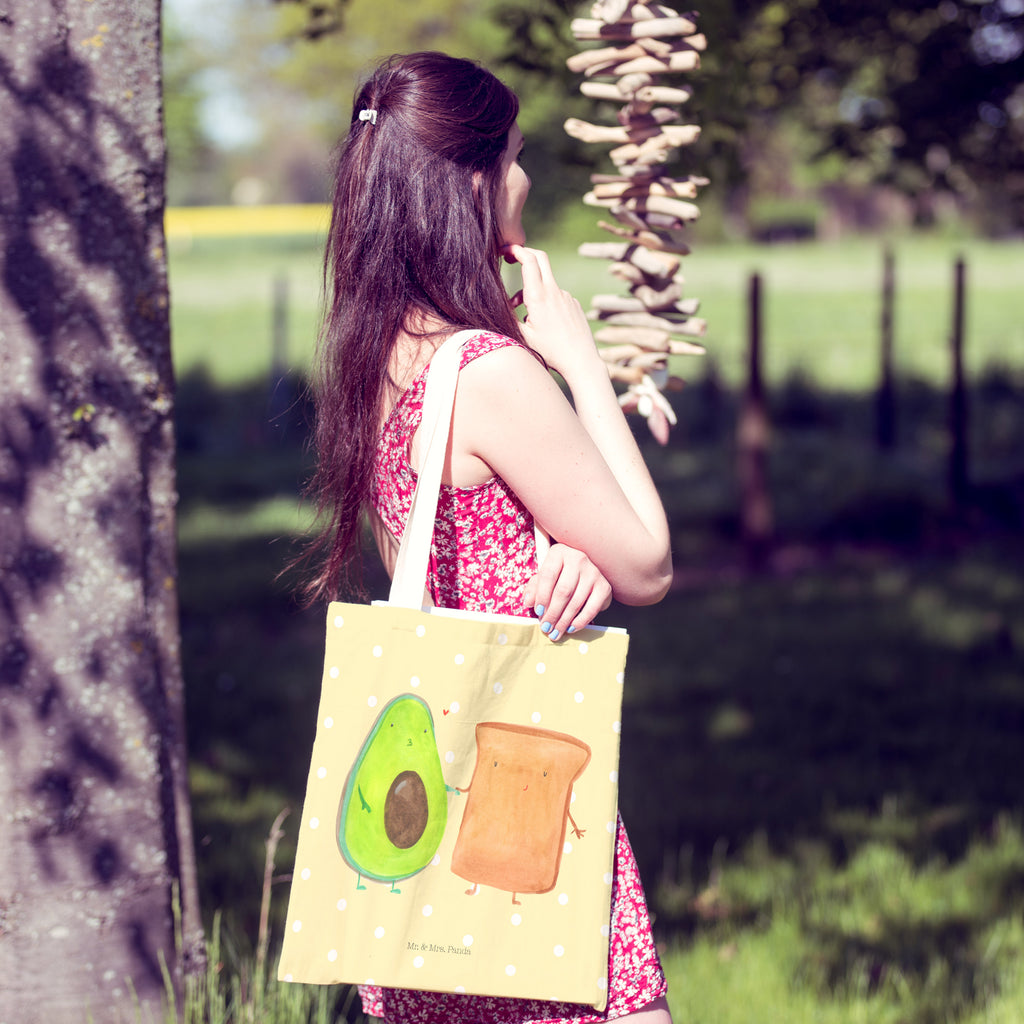 Einkaufstasche Avocado + Toast Tragetasche, Tasche, Beutel, Stofftasche, Baumwolltasche, Umhängetasche, Shopper, Avocado, Veggie, Vegan, Gesund, Toast, Toastbrot, Liebespaar, Pärchen, Freund, Freundin, Verlobt, Verlobungsparty, Hochzeit, Hochzeitsgeschenk, Jahrestag, Jahrestagsgeschenk