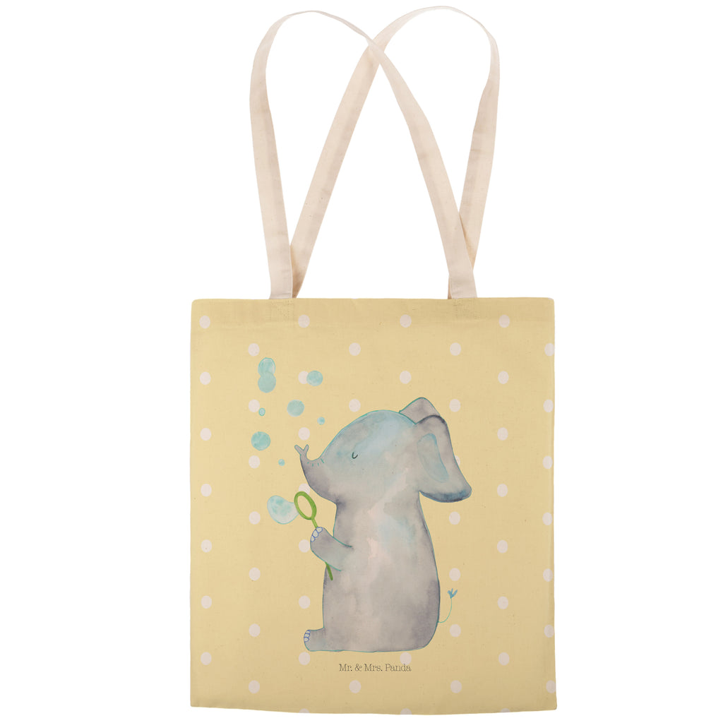 Einkaufstasche Elefant Seifenblasen Tragetasche, Tasche, Beutel, Stofftasche, Baumwolltasche, Umhängetasche, Shopper, Tiermotive, Gute Laune, lustige Sprüche, Tiere, Elefant, Elefanten, Dickhäter, Rüsseltier, Seifenblasen, Liebe, Heimat, Gefühl. Daheim, Liebesbeweis, Liebesspruch