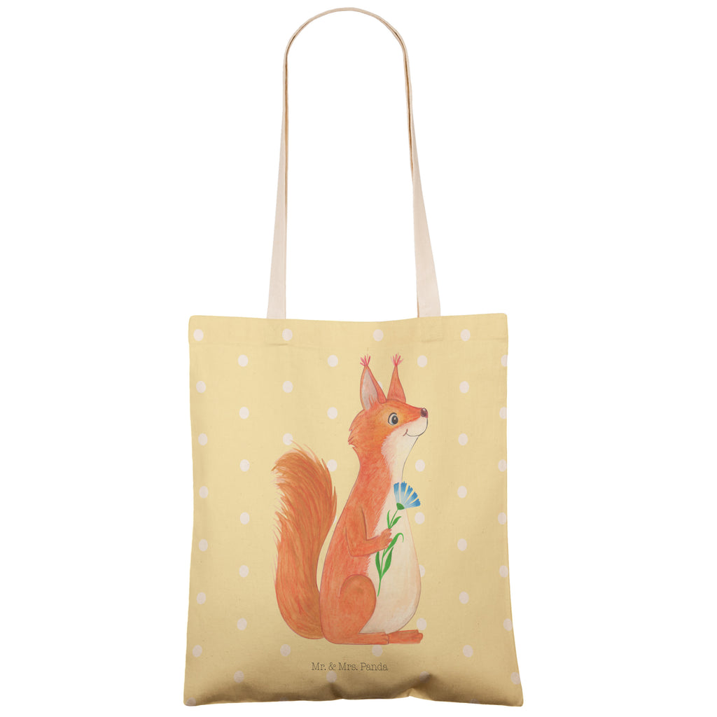 Einkaufstasche Eichhörnchen Blume Tragetasche, Tasche, Beutel, Stofftasche, Baumwolltasche, Umhängetasche, Shopper, Tiermotive, Gute Laune, lustige Sprüche, Tiere, Eichhörnchen, Eichhorn, Spruch positiv, Lachen, Spaß, Motivation Sprüche, Motivation Bilder, glücklich Spruch, Spruch Deko
