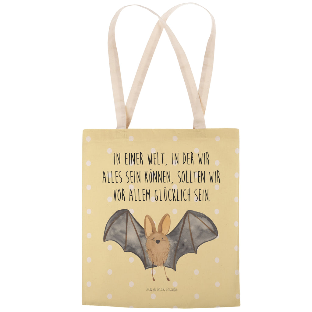 Einkaufstasche Fledermaus Flügel Tragetasche, Tasche, Beutel, Stofftasche, Baumwolltasche, Umhängetasche, Shopper, Tiermotive, Gute Laune, lustige Sprüche, Tiere