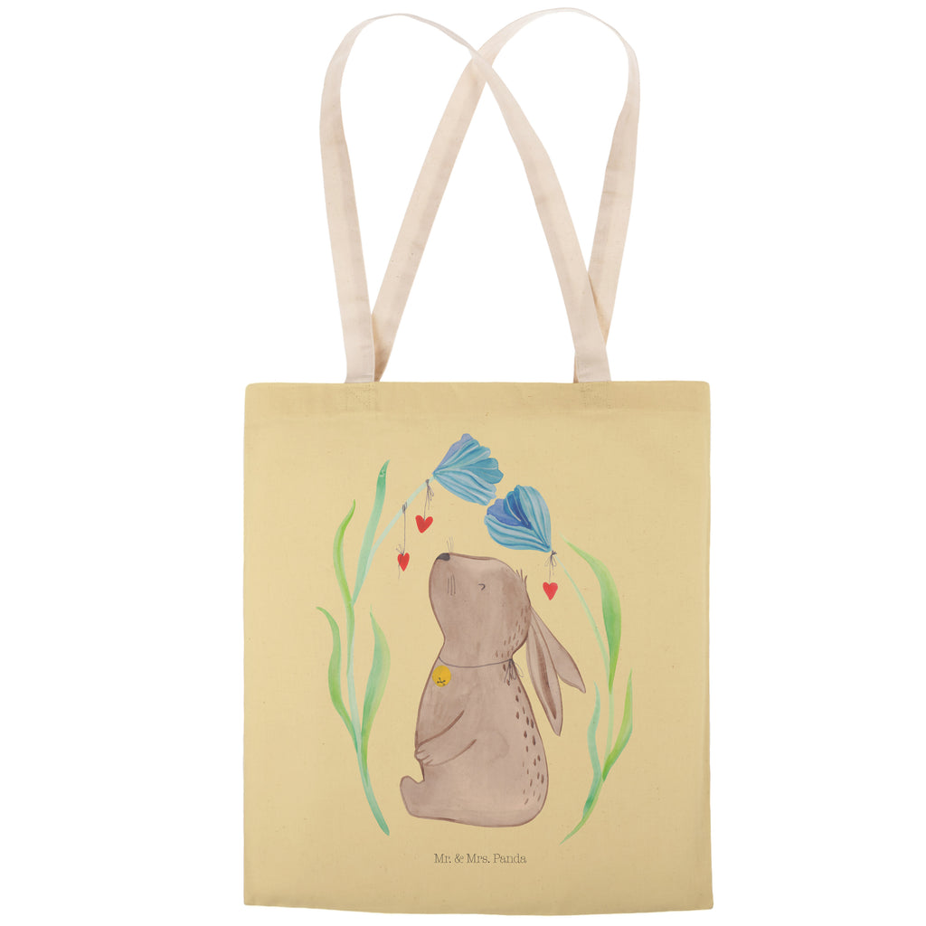 Einkaufstasche Hase Blume Tragetasche, Tasche, Beutel, Stofftasche, Baumwolltasche, Umhängetasche, Shopper, Ostern, Osterhase, Ostergeschenke, Osternest, Osterdeko, Geschenk zu Ostern, Hase, Kaninchen, Kind, Taufe, Taufgeschenk, Geburt, Schwangerschaft, erstes Kind, Kindergeburtstag, Geburtstag, Hoffnung, Träume