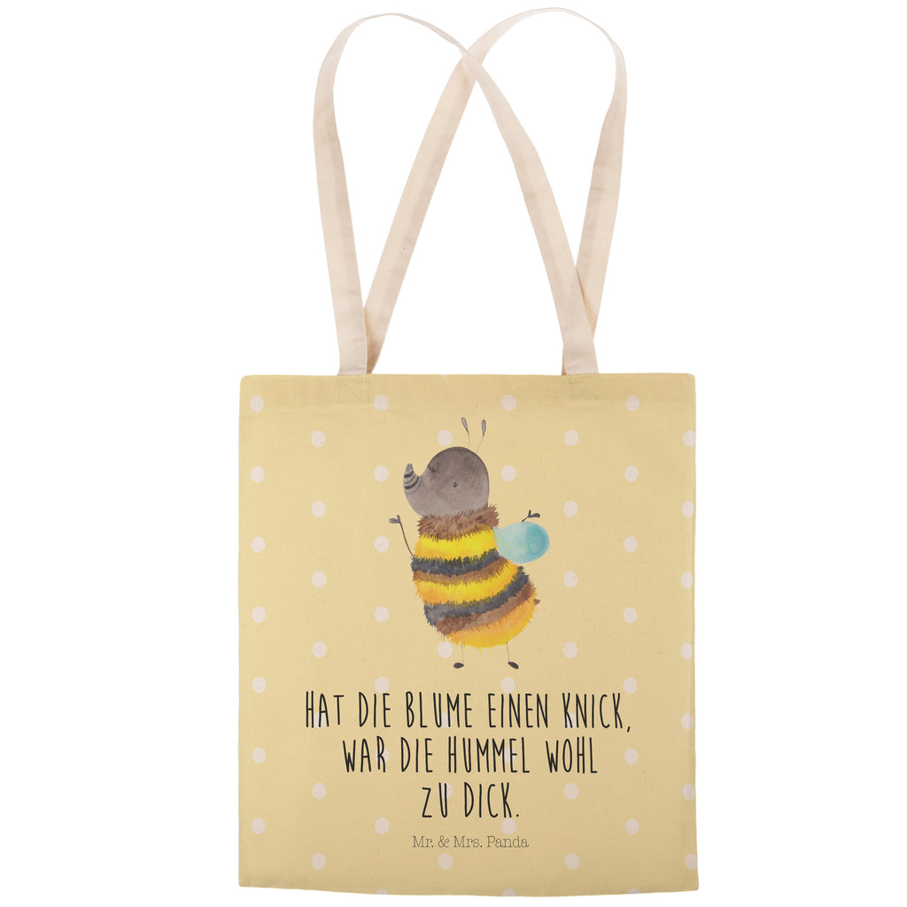 Einkaufstasche Hummel flauschig Tragetasche, Tasche, Beutel, Stofftasche, Baumwolltasche, Umhängetasche, Shopper, Tiermotive, Gute Laune, lustige Sprüche, Tiere, Hummel, Flauschig, Biene, Blume, Natur