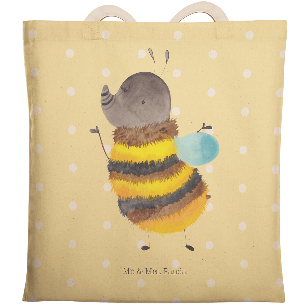 Einkaufstasche Hummel flauschig Tragetasche, Tasche, Beutel, Stofftasche, Baumwolltasche, Umhängetasche, Shopper, Tiermotive, Gute Laune, lustige Sprüche, Tiere, Hummel, Flauschig, Biene, Blume, Natur