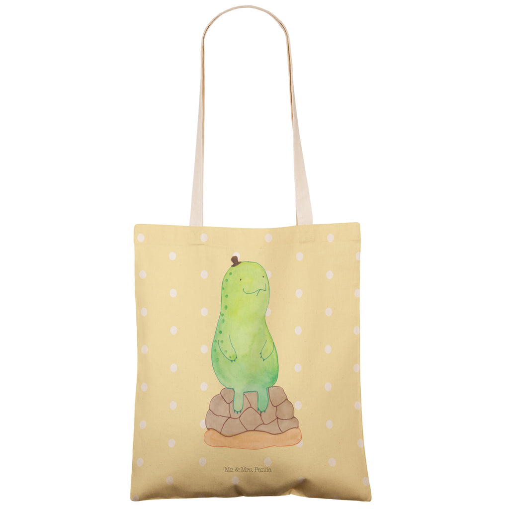 Einkaufstasche Schildkröte pausiert Tragetasche, Tasche, Beutel, Stofftasche, Baumwolltasche, Umhängetasche, Shopper, Schildkröte, Achtsamkeit, Entschleunigen, achtsam