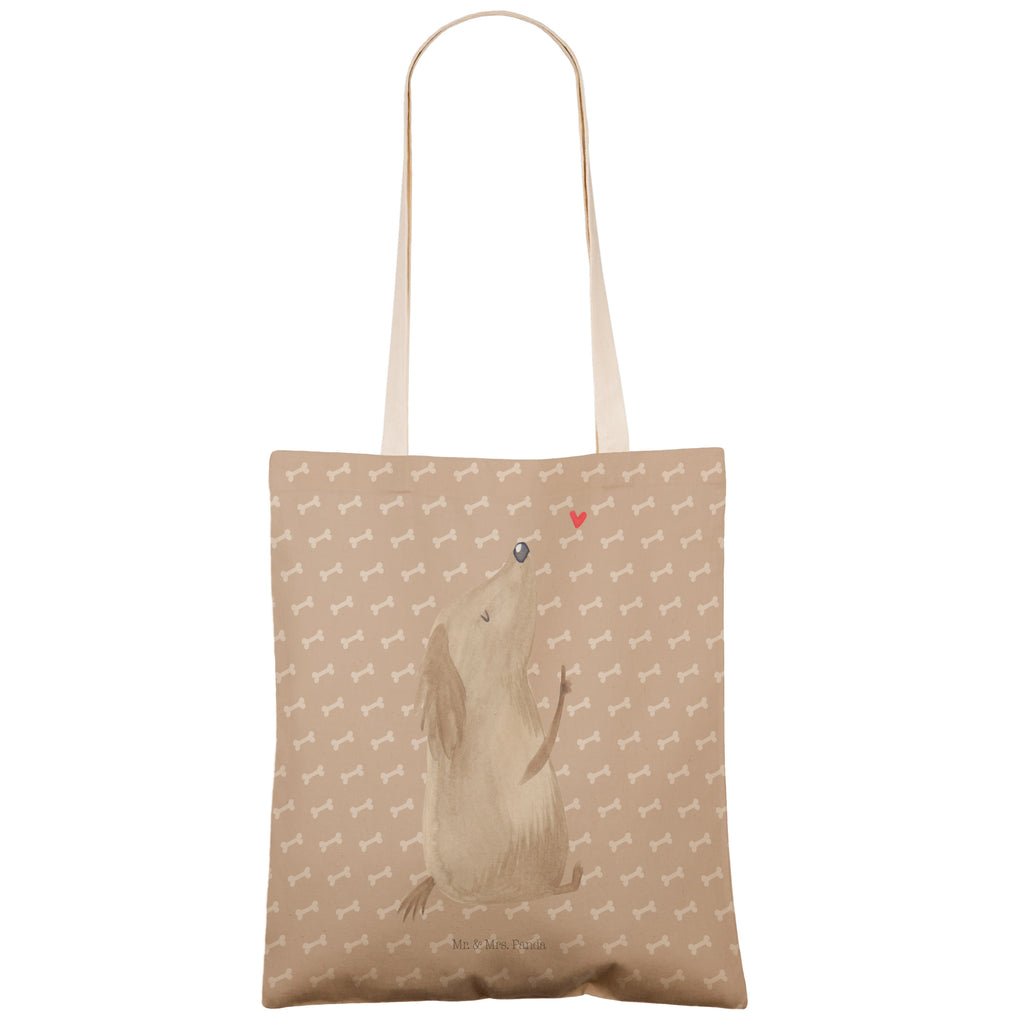 Einkaufstasche Hund Liebe Tragetasche, Tasche, Beutel, Stofftasche, Baumwolltasche, Umhängetasche, Shopper, Hund, Hundemotiv, Haustier, Hunderasse, Tierliebhaber, Hundebesitzer, Sprüche, Liebe, Hundeglück, Hundeliebe, Hunde, Frauchen