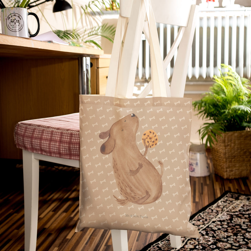 Einkaufstasche Hund Keks Tragetasche, Tasche, Beutel, Stofftasche, Baumwolltasche, Umhängetasche, Shopper, Hund, Hundemotiv, Haustier, Hunderasse, Tierliebhaber, Hundebesitzer, Sprüche, Hundekekse, Leckerli, Hundeleckerli, Hundesnacks