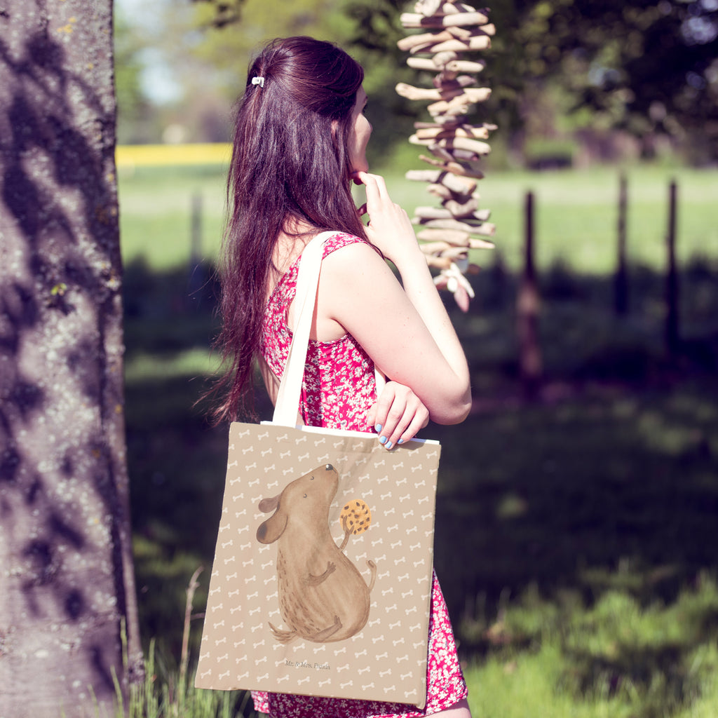 Einkaufstasche Hund Keks Tragetasche, Tasche, Beutel, Stofftasche, Baumwolltasche, Umhängetasche, Shopper, Hund, Hundemotiv, Haustier, Hunderasse, Tierliebhaber, Hundebesitzer, Sprüche, Hundekekse, Leckerli, Hundeleckerli, Hundesnacks