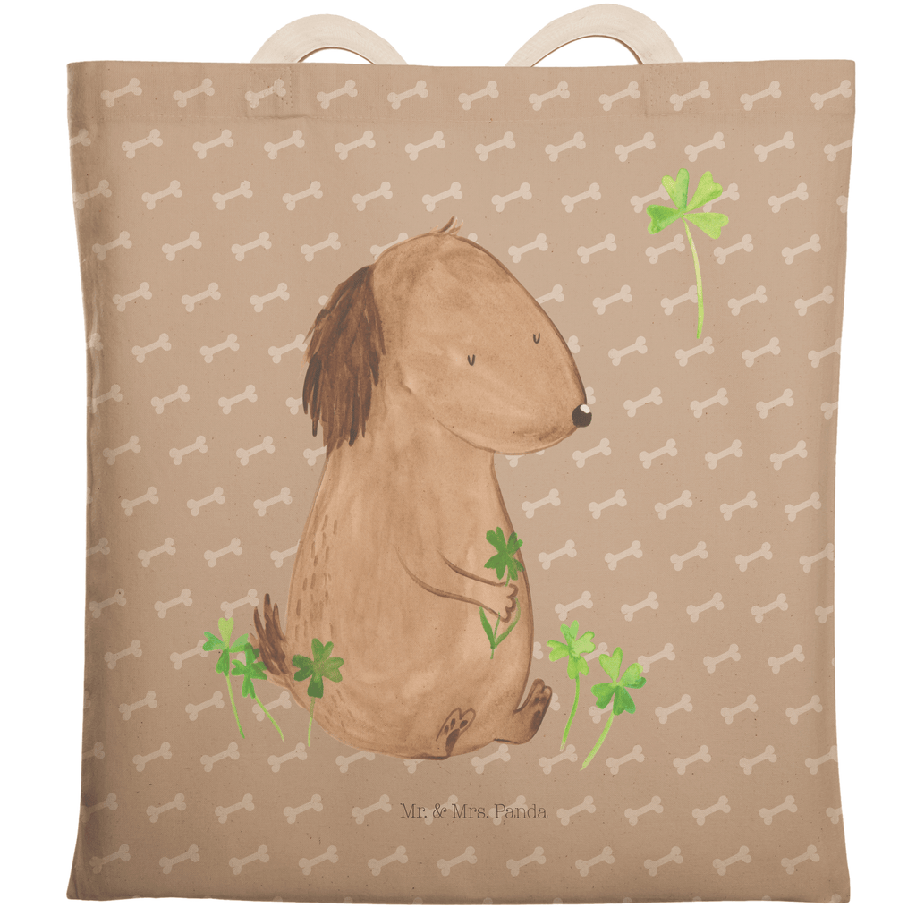 Einkaufstasche Hund Kleeblatt Tragetasche, Tasche, Beutel, Stofftasche, Baumwolltasche, Umhängetasche, Shopper, Hund, Hundemotiv, Haustier, Hunderasse, Tierliebhaber, Hundebesitzer, Sprüche, Kleeblatt, Glück, Tagträume, Motivation, Neuanfang, Geschenk, Glücksbringer, Selbstliebe, Achtsamkeit