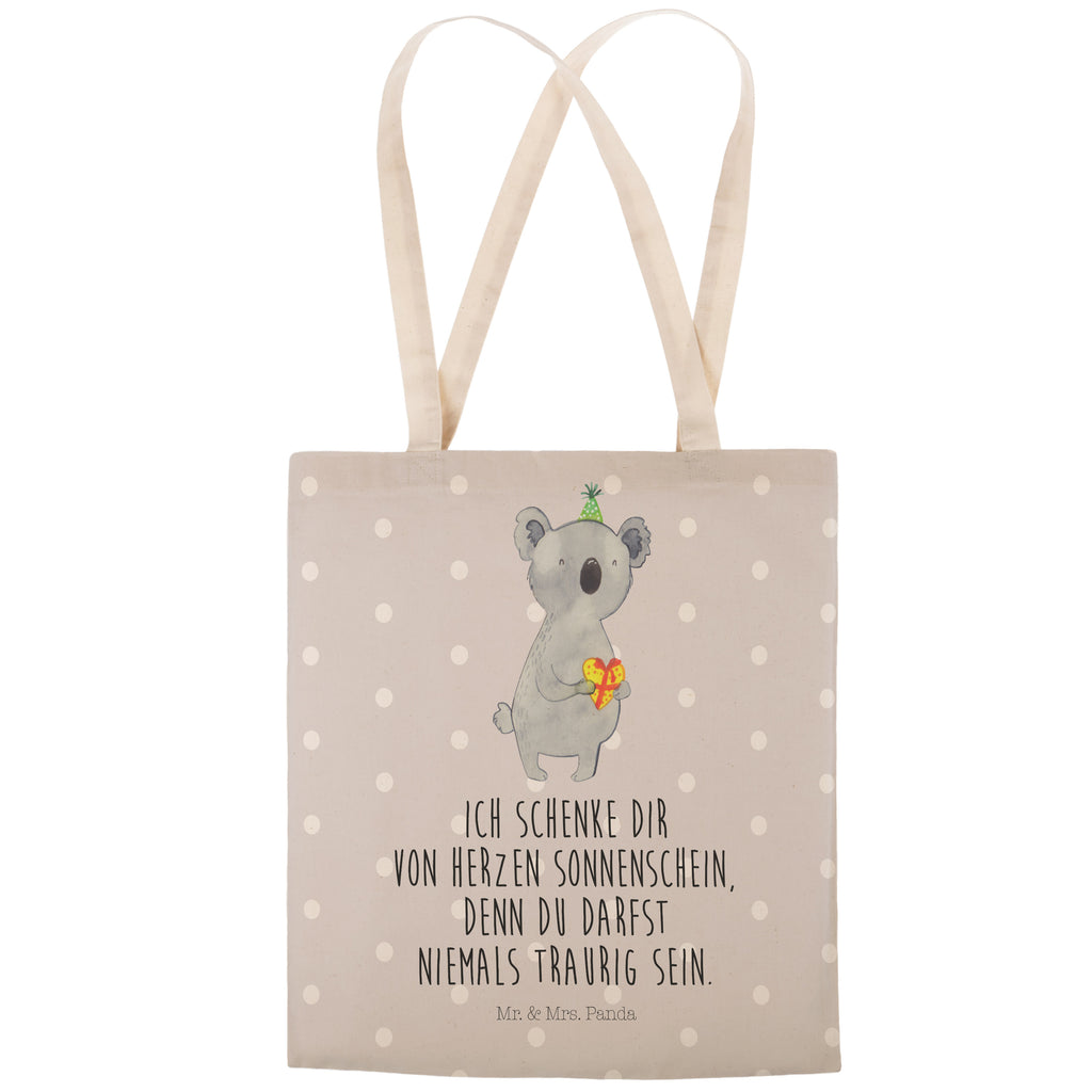 Einkaufstasche Koala Geschenk Tragetasche, Tasche, Beutel, Stofftasche, Baumwolltasche, Umhängetasche, Shopper, Koala, Koalabär, Geschenk, Geburtstag, Party
