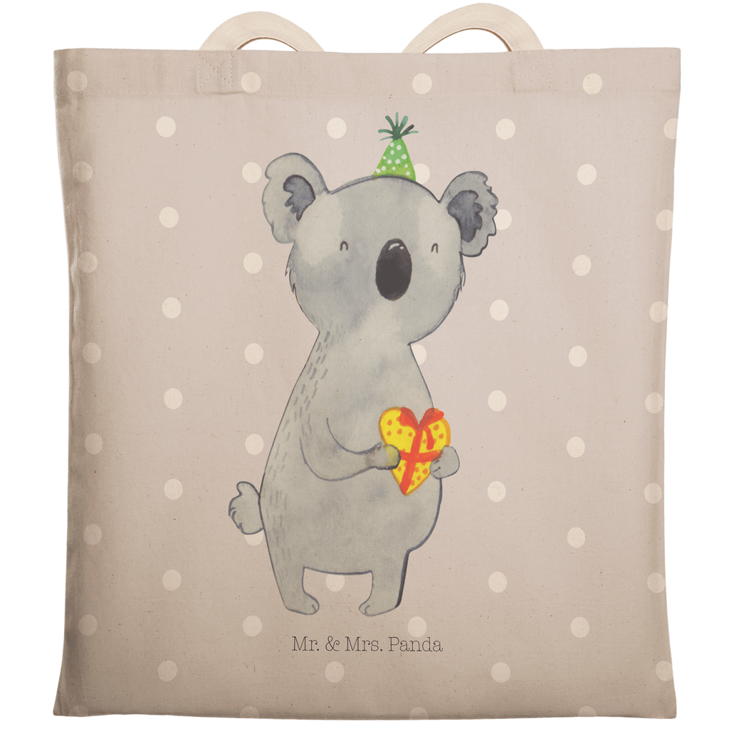 Einkaufstasche Koala Geschenk Tragetasche, Tasche, Beutel, Stofftasche, Baumwolltasche, Umhängetasche, Shopper, Koala, Koalabär, Geschenk, Geburtstag, Party