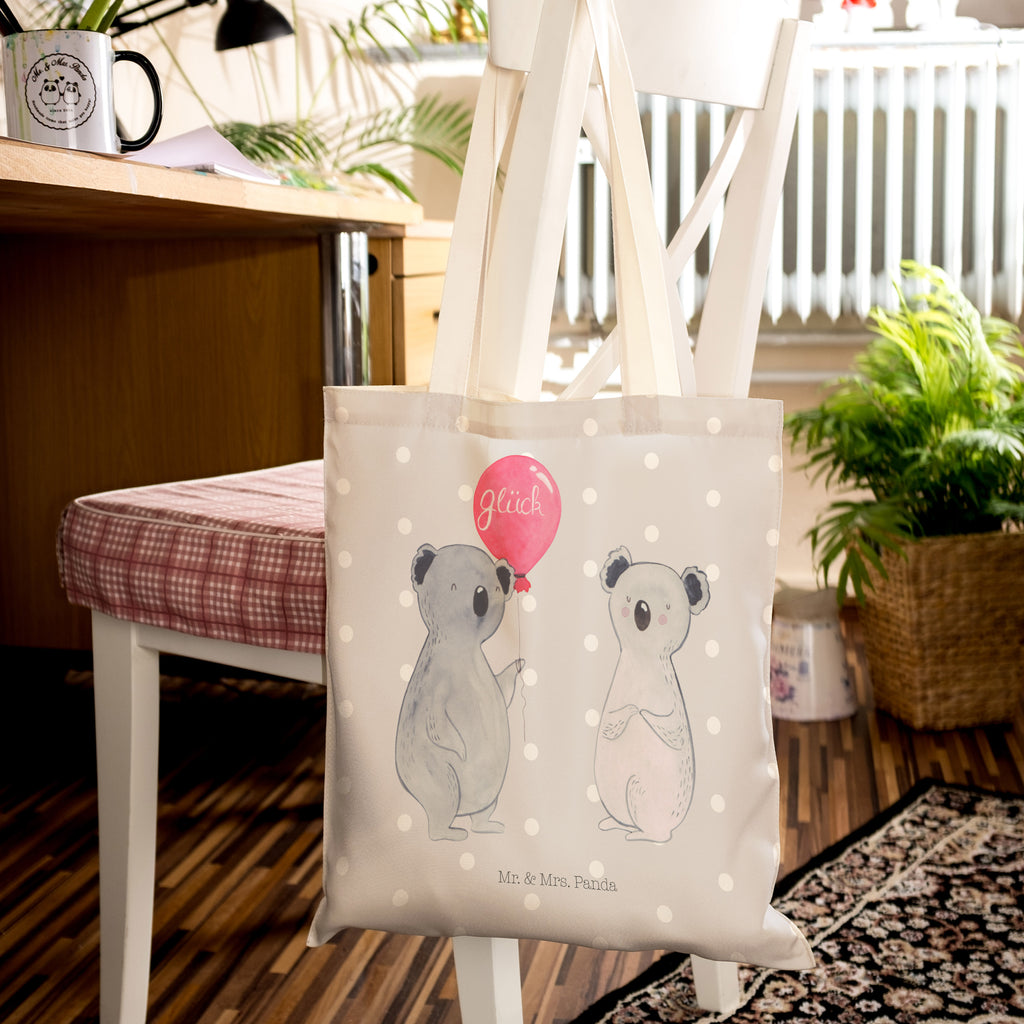 Einkaufstasche Koala Luftballon Tragetasche, Tasche, Beutel, Stofftasche, Baumwolltasche, Umhängetasche, Shopper, Koala, Koalabär, Luftballon, Party, Geburtstag, Geschenk