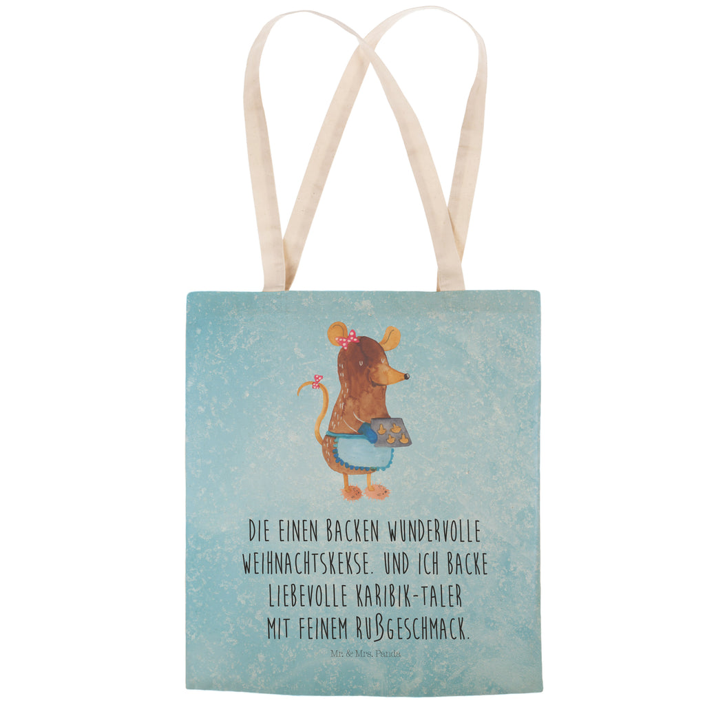 Einkaufstasche Maus Kekse Tragetasche, Tasche, Beutel, Stofftasche, Baumwolltasche, Umhängetasche, Shopper, Winter, Weihnachten, Weihnachtsdeko, Nikolaus, Advent, Heiligabend, Wintermotiv, Maus, Kekse, backen, Weihnachtskekse, Plätzchen, Weihnachtsbäckerei, Chaosqueen