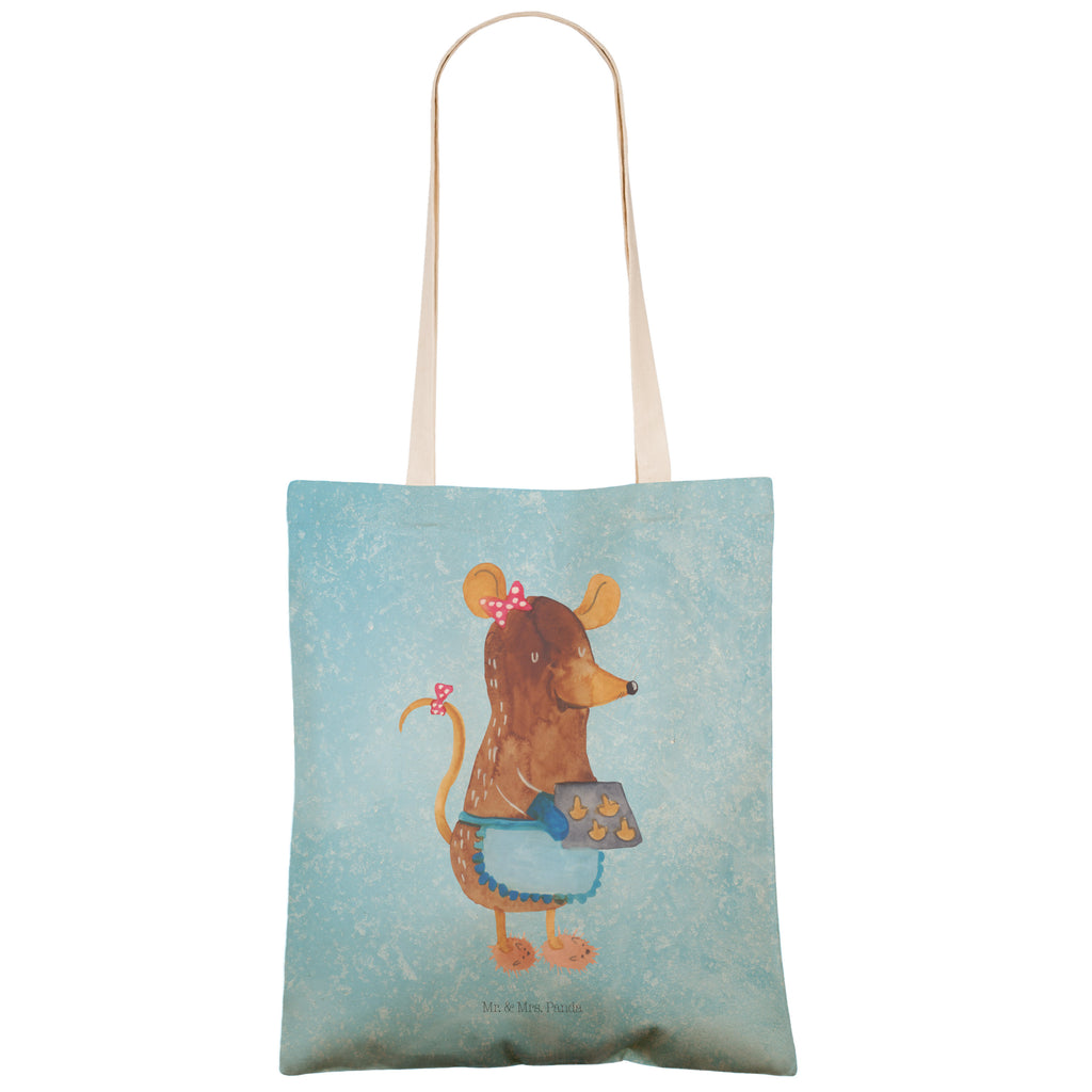 Einkaufstasche Maus Kekse Tragetasche, Tasche, Beutel, Stofftasche, Baumwolltasche, Umhängetasche, Shopper, Winter, Weihnachten, Weihnachtsdeko, Nikolaus, Advent, Heiligabend, Wintermotiv, Maus, Kekse, backen, Weihnachtskekse, Plätzchen, Weihnachtsbäckerei, Chaosqueen