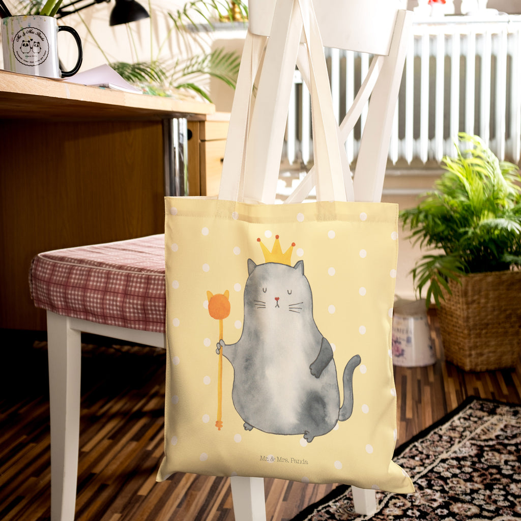Einkaufstasche Katzen Koenig Tragetasche, Tasche, Beutel, Stofftasche, Baumwolltasche, Umhängetasche, Shopper, Katze, Katzenmotiv, Katzenfan, Katzendeko, Katzenfreund, Katzenliebhaber, Katzenprodukte, Katzenartikel, Katzenaccessoires, Katzensouvenirs, Katzenliebhaberprodukte, Katzenmotive, Katzen, Kater, Mietze, Cat, Cats, Katzenhalter, Katzenbesitzerin, Haustier, König, Königin, Queen, Familie, Mietzhaus, Wohnung, erste eigenen Wohnung, Umzug, Einzug