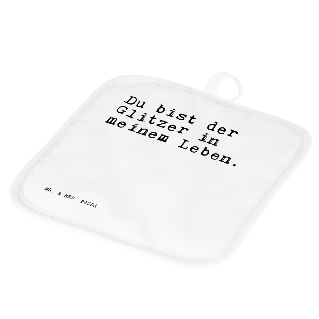2er Set Topflappen  Sprüche und Zitate Du bist der Glitzer in meinem Leben. Topflappen, Topfuntersetzer, Ofenhandschuh, Topflappen Set, Topflappen lustig, Topflappen mit Spruch, Spruch, Sprüche, lustig, Weisheiten, Zitate, Spruch Sprüche Weisheiten Zitate Lustig Weisheit Worte
