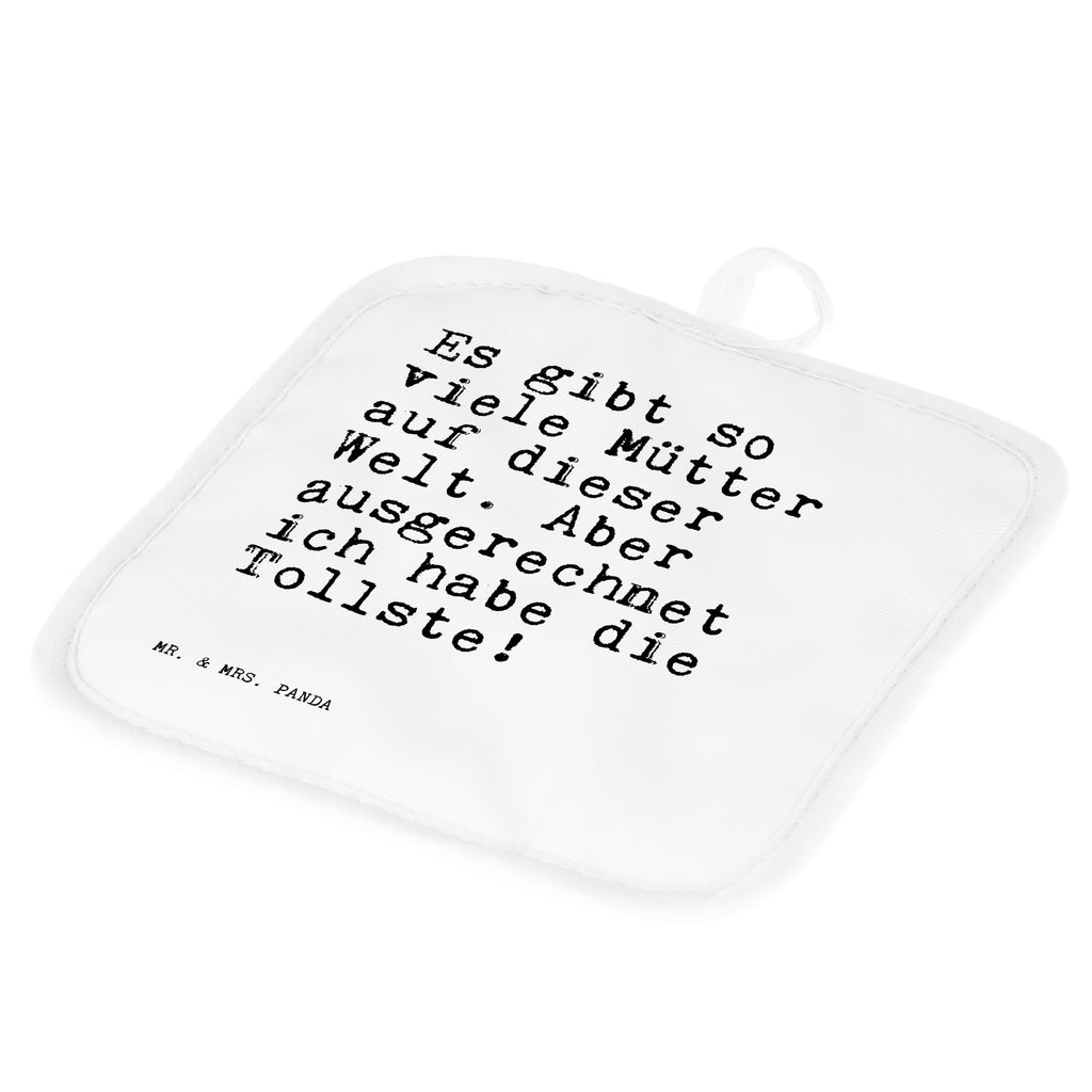 2er Set Topflappen  Sprüche und Zitate Es gibt so viele Mütter auf dieser Welt. Aber ausgerechnet ich habe die Tollste! Topflappen, Topfuntersetzer, Ofenhandschuh, Topflappen Set, Topflappen lustig, Topflappen mit Spruch, Spruch, Sprüche, lustig, Weisheiten, Zitate, Spruch Sprüche Weisheiten Zitate Lustig Weisheit Worte