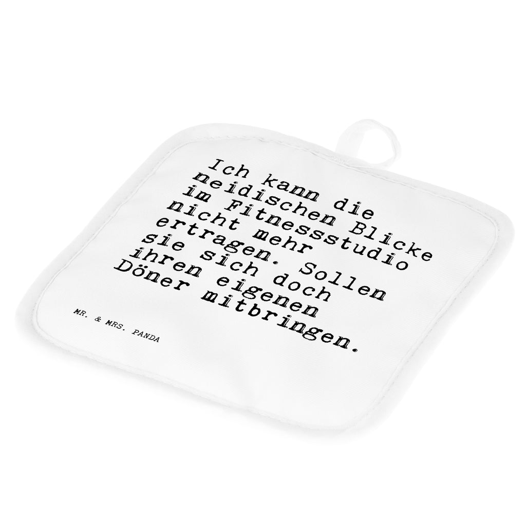 2er Set Topflappen  Sprüche und Zitate Ich kann die neidischen Blicke im Fitnessstudio nicht mehr ertragen. Sollen sie sich doch ihren eigenen Döner mitbringen. Topflappen, Topfuntersetzer, Ofenhandschuh, Topflappen Set, Topflappen lustig, Topflappen mit Spruch, Spruch, Sprüche, lustig, Weisheiten, Zitate, Spruch Sprüche Weisheiten Zitate Lustig Weisheit Worte