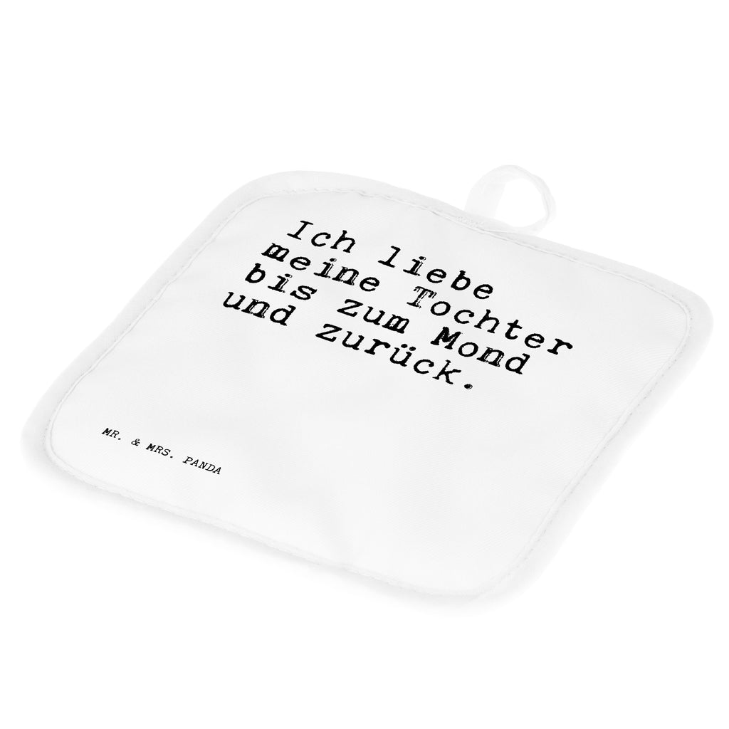 2er Set Topflappen  Sprüche und Zitate Ich liebe meine Tochter bis zum Mond und zurück. Topflappen, Topfuntersetzer, Ofenhandschuh, Topflappen Set, Topflappen lustig, Topflappen mit Spruch, Spruch, Sprüche, lustig, Weisheiten, Zitate, Spruch Sprüche Weisheiten Zitate Lustig Weisheit Worte