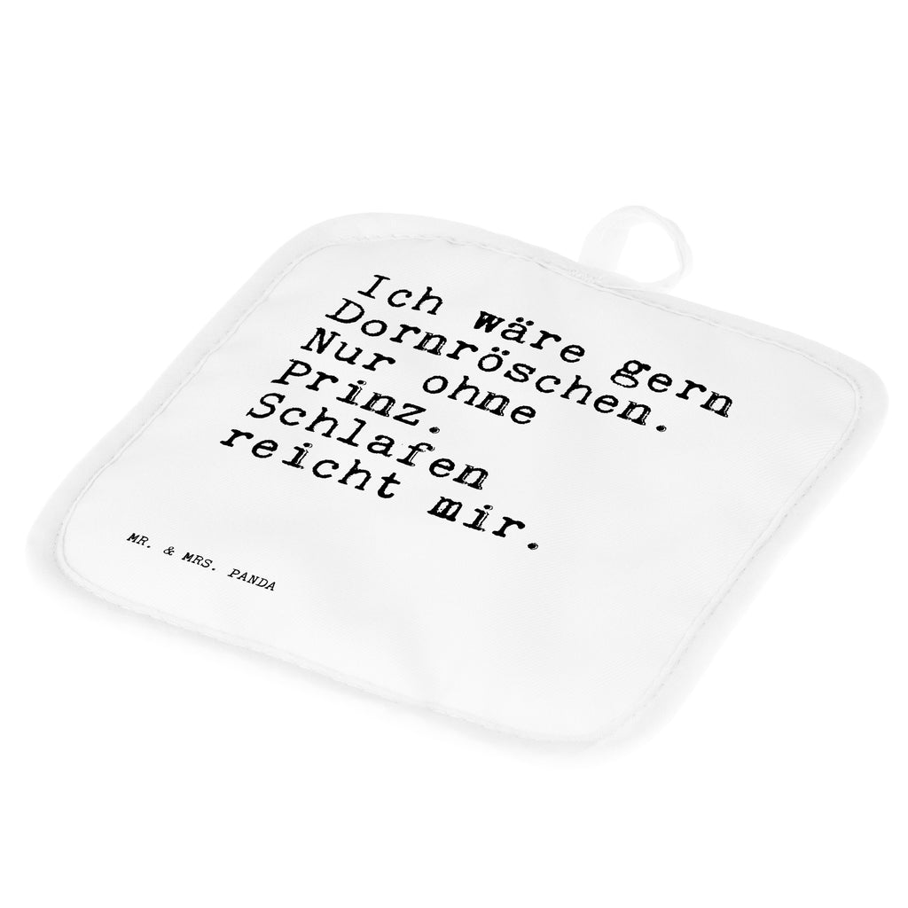 2er Set Topflappen  Sprüche und Zitate Ich wäre gern Dornröschen. Nur ohne Prinz. Schlafen reicht mir. Topflappen, Topfuntersetzer, Ofenhandschuh, Topflappen Set, Topflappen lustig, Topflappen mit Spruch, Spruch, Sprüche, lustig, Weisheiten, Zitate, Spruch Sprüche Weisheiten Zitate Lustig Weisheit Worte