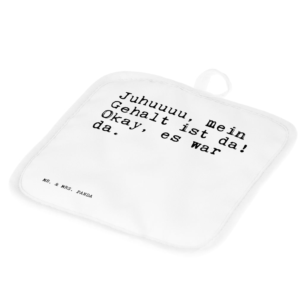 2er Set Topflappen  Sprüche und Zitate Juhuuuu, mein Gehalt ist da! Okay, es war da. Topflappen, Topfuntersetzer, Ofenhandschuh, Topflappen Set, Topflappen lustig, Topflappen mit Spruch, Spruch, Sprüche, lustig, Weisheiten, Zitate, Spruch Sprüche Weisheiten Zitate Lustig Weisheit Worte