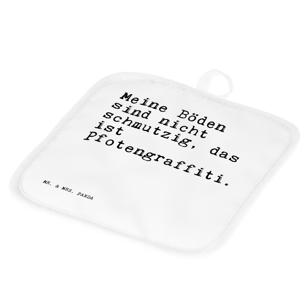 2er Set Topflappen  Sprüche und Zitate Meine Böden sind nicht schmutzig, das ist Pfotengraffiti. Topflappen, Topfuntersetzer, Ofenhandschuh, Topflappen Set, Topflappen lustig, Topflappen mit Spruch, Spruch, Sprüche, lustig, Weisheiten, Zitate, Spruch Sprüche Weisheiten Zitate Lustig Weisheit Worte