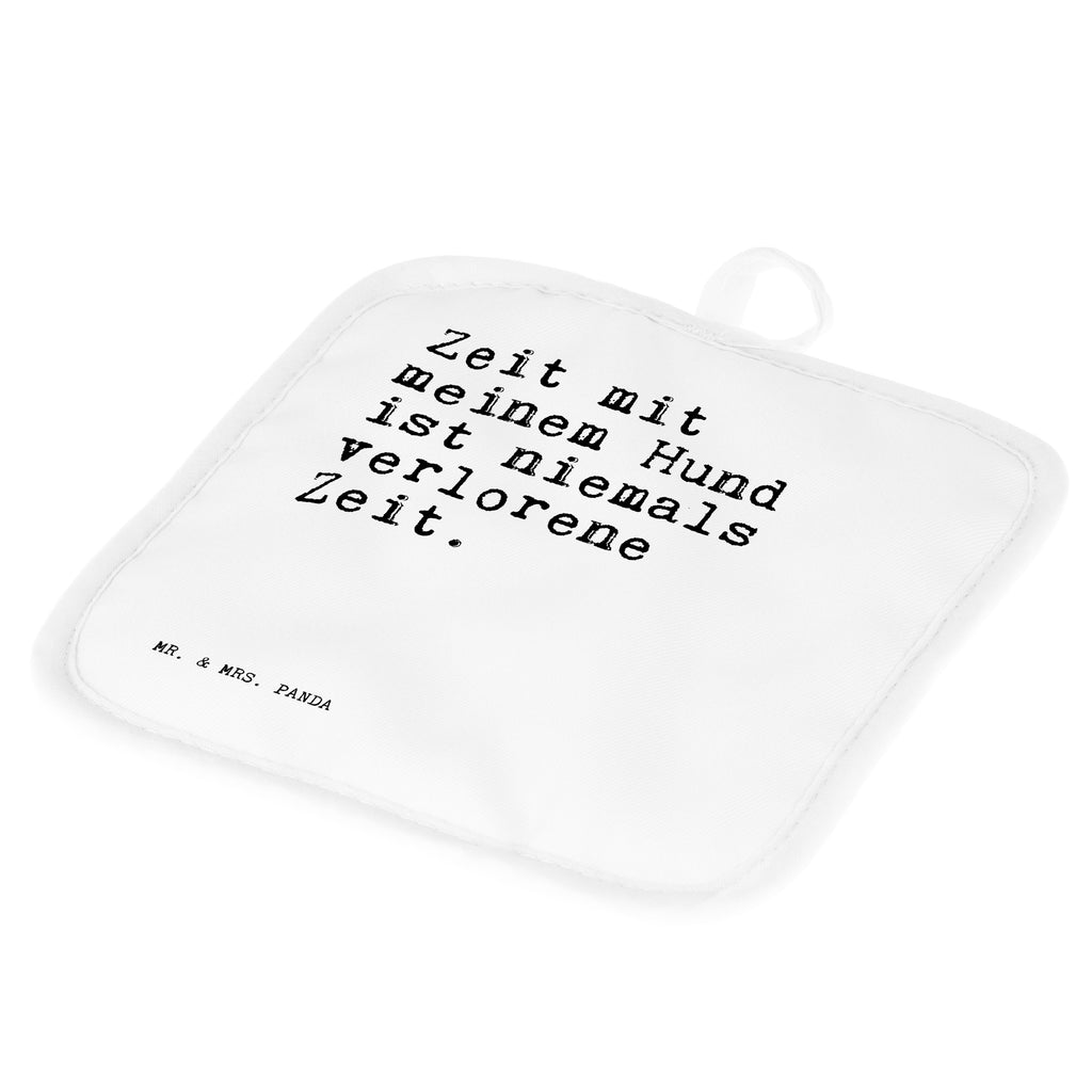 2er Set Topflappen  Sprüche und Zitate Zeit mit meinem Hund ist niemals verlorene Zeit. Topflappen, Topfuntersetzer, Ofenhandschuh, Topflappen Set, Topflappen lustig, Topflappen mit Spruch, Spruch, Sprüche, lustig, Weisheiten, Zitate, Spruch Sprüche Weisheiten Zitate Lustig Weisheit Worte