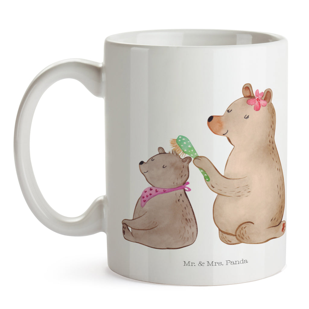 Tasse Bär mit Kind Geschenk, Muttertag, Mutti, Mama, Mutter Becher, Kaffeetasse, Kaffeebecher, Tee, Frühstück, Büro  Familie, Vatertag, Muttertag, Bruder, Schwester, Mama, Papa, Oma, Opa
