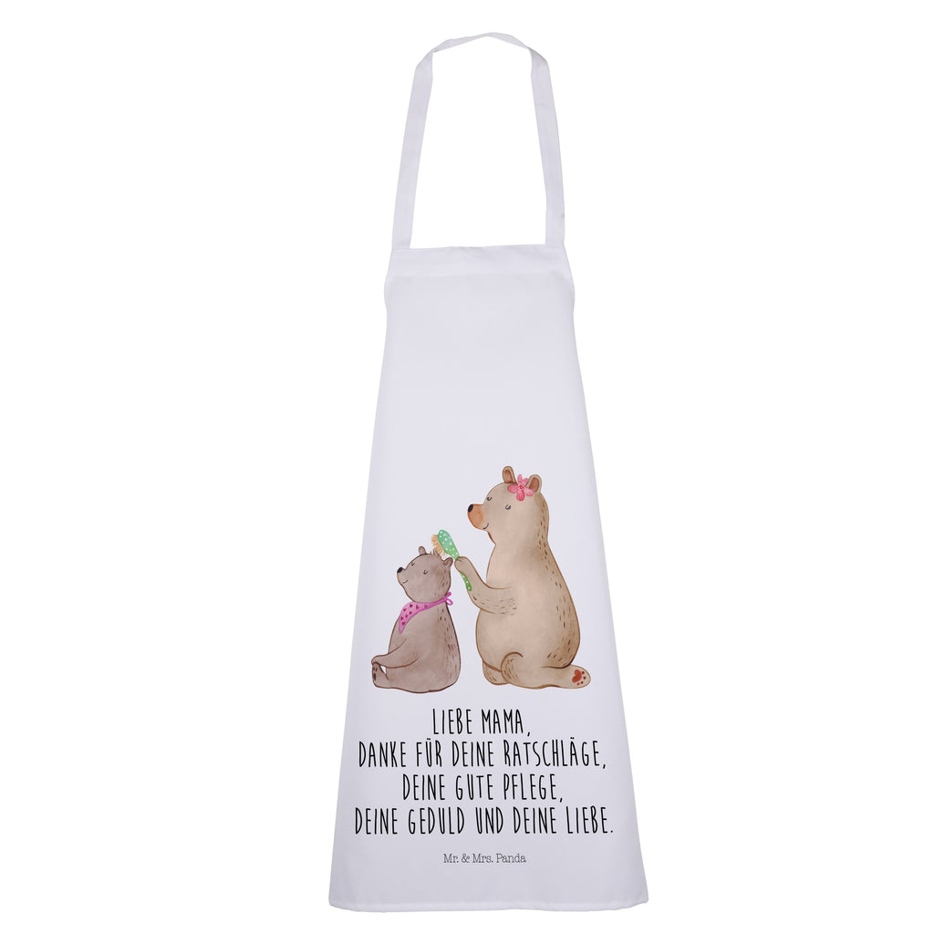 Kochschürze Bär mit Kind Schürze, Backschürze, Küchenschürze, Grillschürze, Latzschürze, Familie, Vatertag, Muttertag, Bruder, Schwester, Mama, Papa, Oma, Opa, Geschenk, Mutti, Mutter