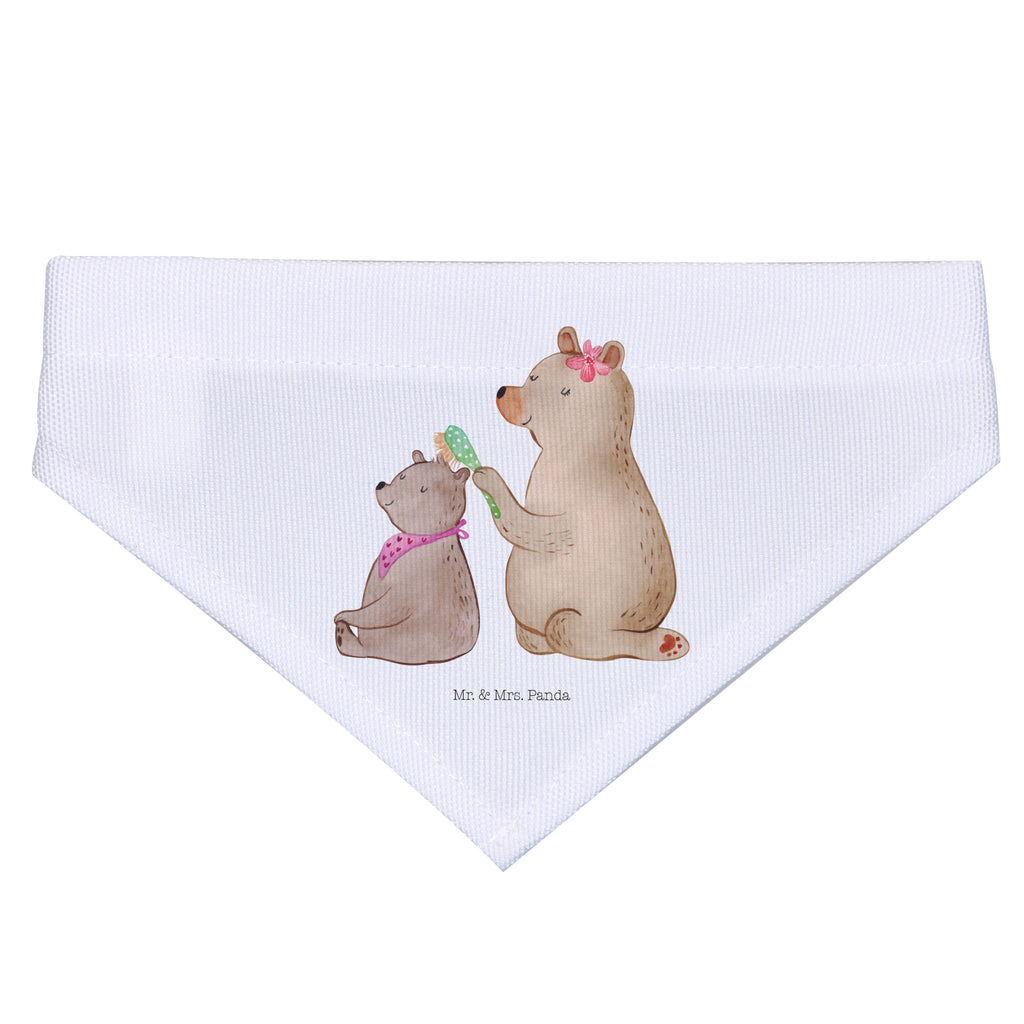 Hundehalstuch M Bär mit Kind Hundehalstuch, Halstuch, Hunde, Tuch, mittel, mittelgroße Hunde, Familie, Vatertag, Muttertag, Bruder, Schwester, Mama, Papa, Oma, Opa, Geschenk, Mutti, Mutter