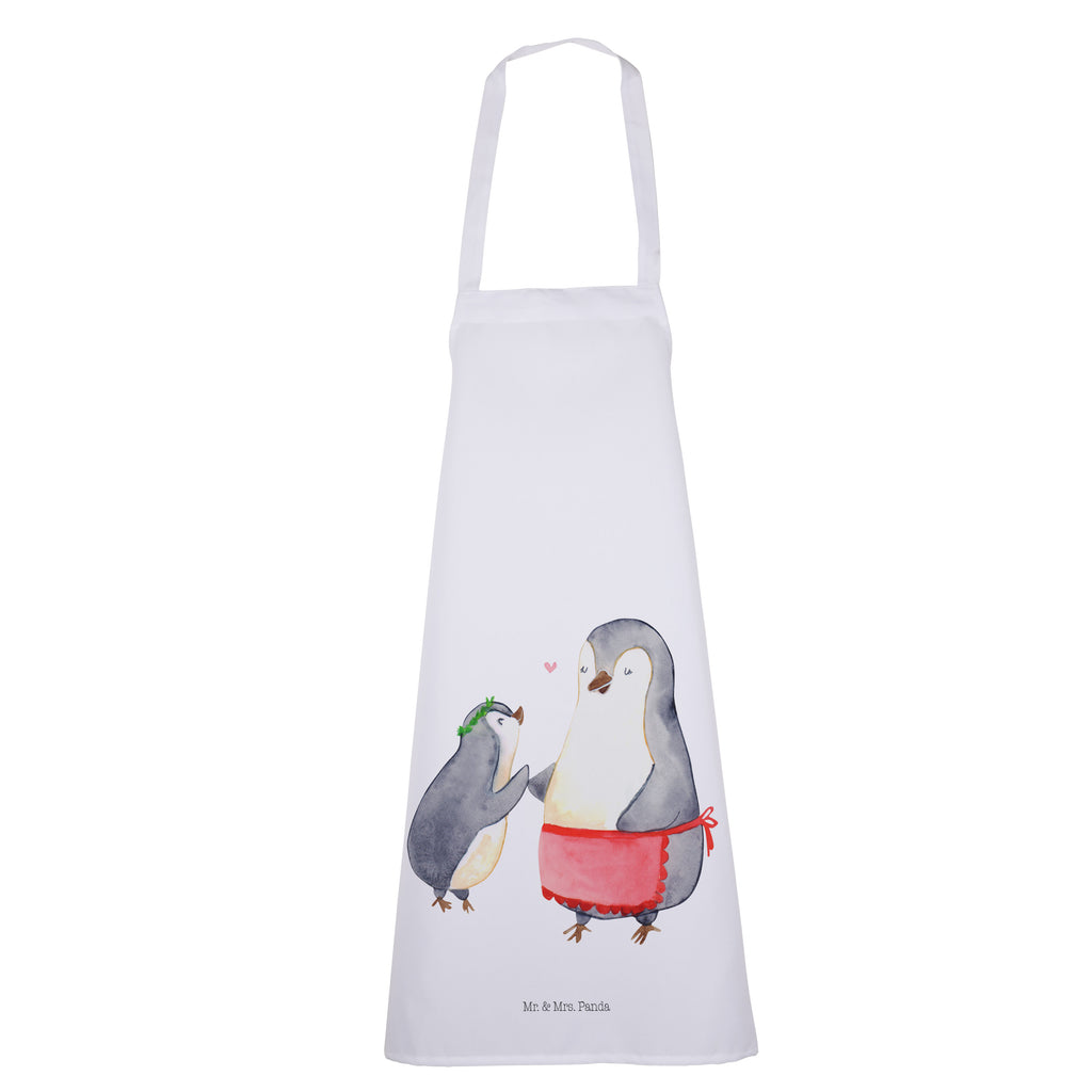 Kochschürze Pinguin mit Kind Schürze, Backschürze, Küchenschürze, Grillschürze, Latzschürze, Familie, Vatertag, Muttertag, Bruder, Schwester, Mama, Papa, Oma, Opa, Geschenk, Mami, Mutti, Mutter, Geburststag