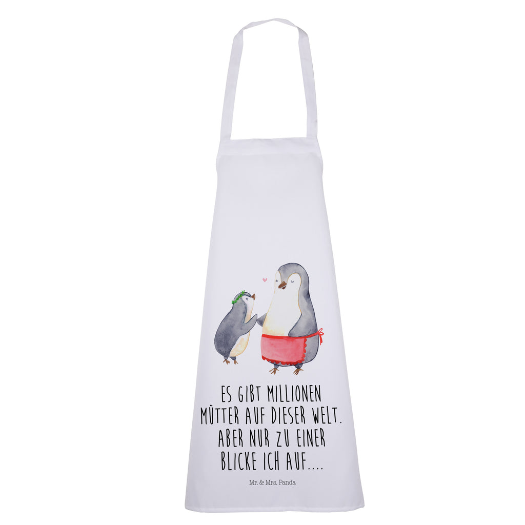 Kochschürze Pinguin mit Kind Schürze, Backschürze, Küchenschürze, Grillschürze, Latzschürze, Familie, Vatertag, Muttertag, Bruder, Schwester, Mama, Papa, Oma, Opa, Geschenk, Mami, Mutti, Mutter, Geburststag