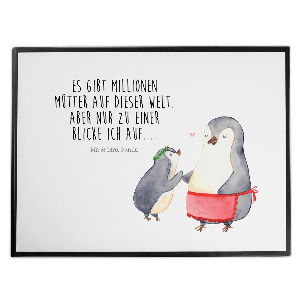 Schreibtischunterlage Pinguin mit Kind Schreibunterlage, Schreibtischauflage, Bürobedarf, Büroartikel, Schreibwaren, Schreibtisch Unterlagen, Schreibtischunterlage Groß, Familie, Vatertag, Muttertag, Bruder, Schwester, Mama, Papa, Oma, Opa, Geschenk, Mami, Mutti, Mutter, Geburststag