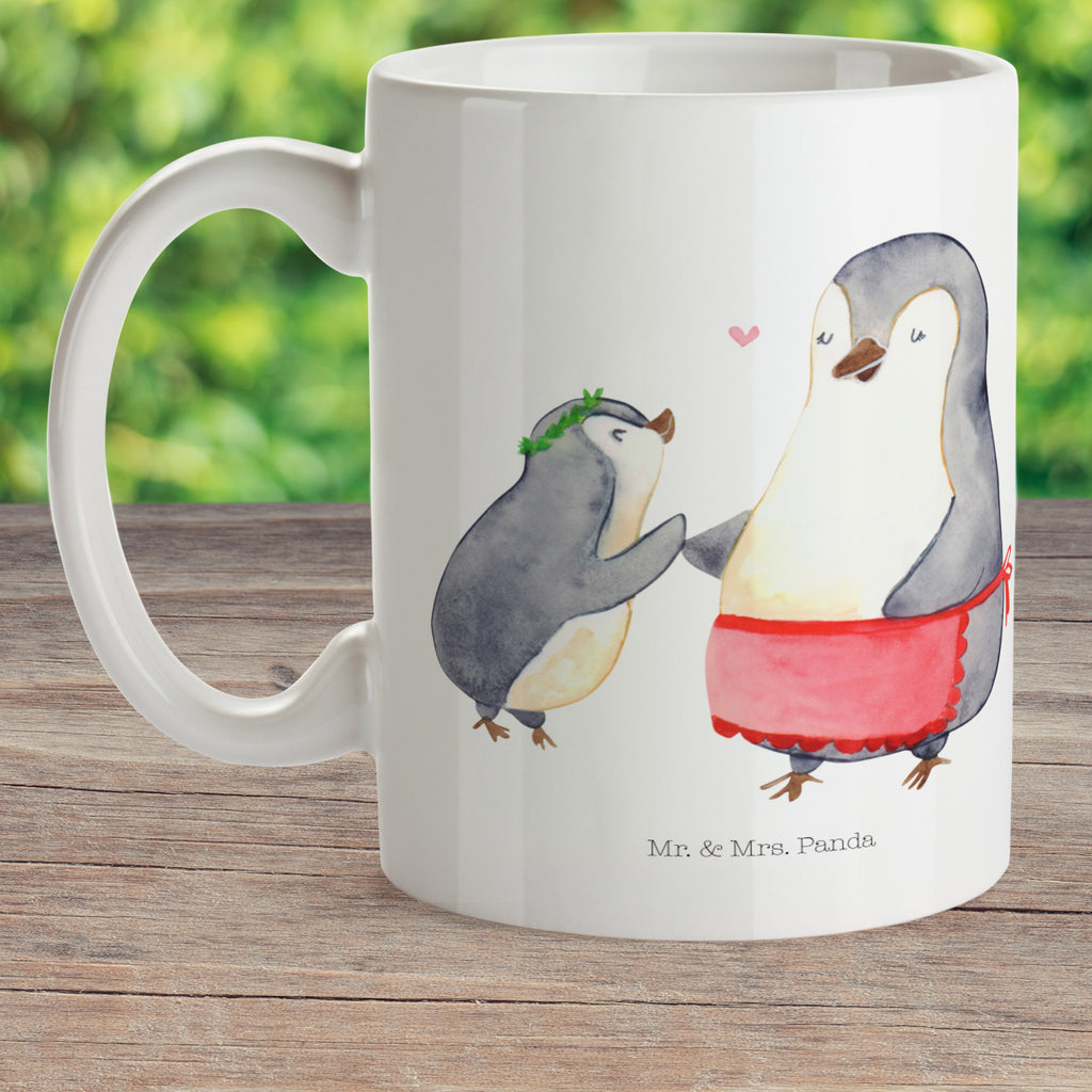 Kindertasse Pinguin mit Kind Kunststoff Tasse, Kindergarten, Tasse, Trinkbecher, Camping Becher, Kaffeetasse, Kunststoffbecher, Kindergartenbecher, Outdoorgeschirr, Kunststoffgeschirr, Reisebecher, Reisetasse, Kinderbecher, Familie, Vatertag, Muttertag, Bruder, Schwester, Mama, Papa, Oma, Opa, Geschenk, Mami, Mutti, Mutter, Geburststag