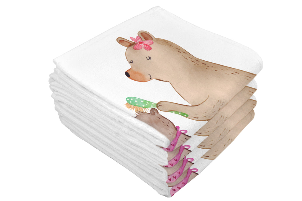 50 x 100 Handtuch Bär mit Kind Handtuch, Badehandtuch, Badezimmer, Handtücher, groß, Kinder, Baby, Familie, Vatertag, Muttertag, Bruder, Schwester, Mama, Papa, Oma, Opa, Geschenk, Mutti, Mutter