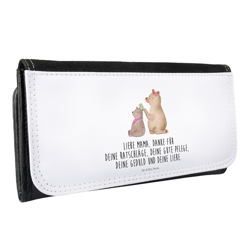 Damen Portemonnaie Bär mit Kind Portemonnaie, Portemonee, Geldbörse, Damen, Groß, XXL, Geldbeutel, Portemonnaies, Familie, Vatertag, Muttertag, Bruder, Schwester, Mama, Papa, Oma, Opa, Geschenk, Mutti, Mutter