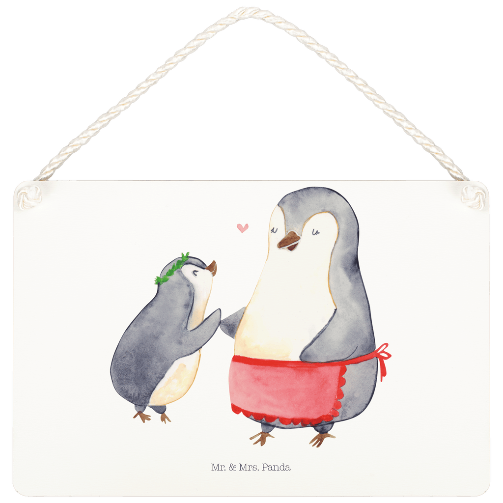 Deko Schild Pinguin mit Kind Dekoschild, Deko Schild, Schild, Tür Schild, Türschild, Holzschild, Wandschild, Wanddeko, Familie, Vatertag, Muttertag, Bruder, Schwester, Mama, Papa, Oma, Opa, Geschenk, Mami, Mutti, Mutter, Geburststag