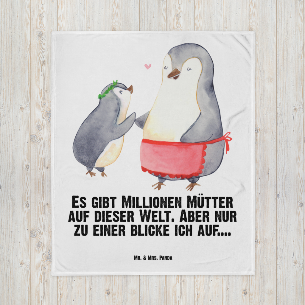 Babydecke Pinguin mit Kind Babydecke, Babygeschenk, Geschenk Geburt, Babyecke Kuscheldecke, Krabbeldecke, Familie, Vatertag, Muttertag, Bruder, Schwester, Mama, Papa, Oma, Opa, Geschenk, Mami, Mutti, Mutter, Geburststag