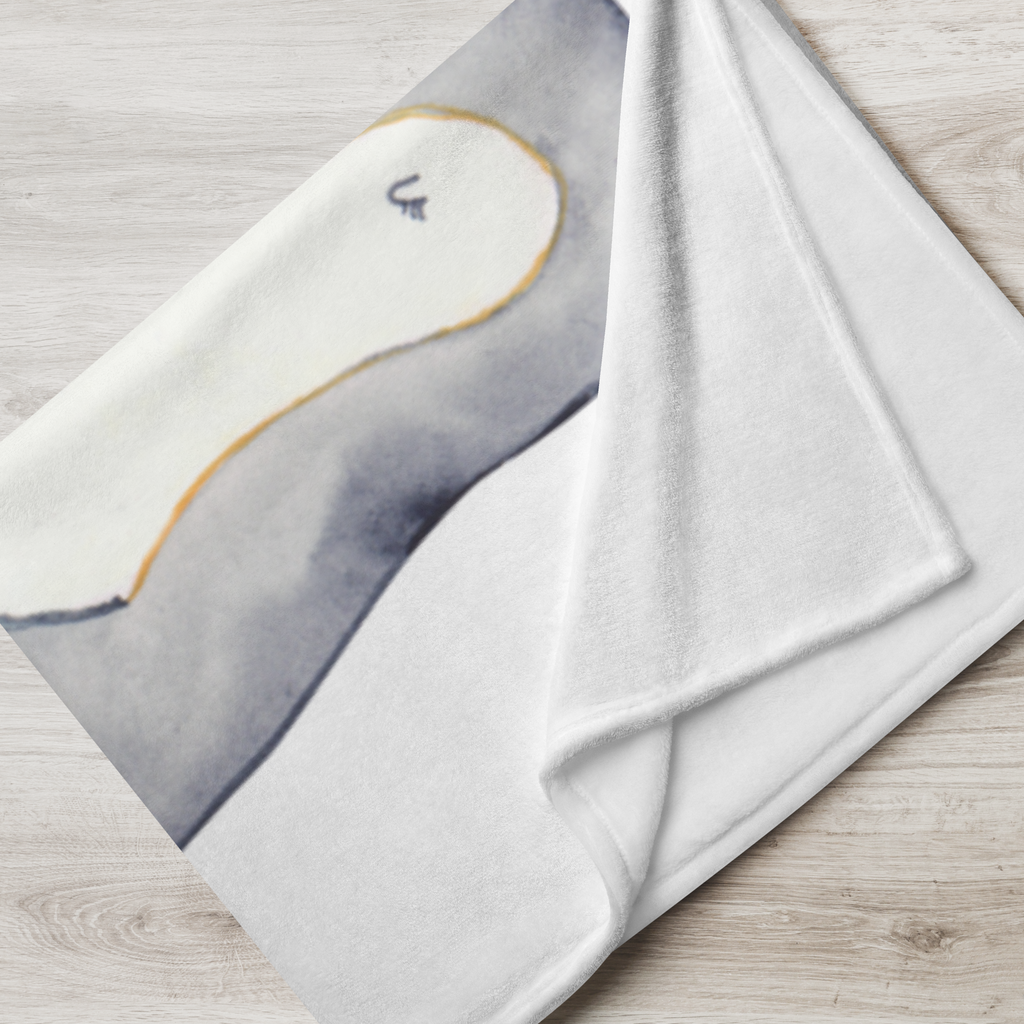 Babydecke Pinguin mit Kind Babydecke, Babygeschenk, Geschenk Geburt, Babyecke Kuscheldecke, Krabbeldecke, Familie, Vatertag, Muttertag, Bruder, Schwester, Mama, Papa, Oma, Opa, Geschenk, Mami, Mutti, Mutter, Geburststag