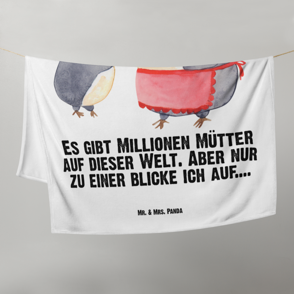 Babydecke Pinguin mit Kind Babydecke, Babygeschenk, Geschenk Geburt, Babyecke Kuscheldecke, Krabbeldecke, Familie, Vatertag, Muttertag, Bruder, Schwester, Mama, Papa, Oma, Opa, Geschenk, Mami, Mutti, Mutter, Geburststag
