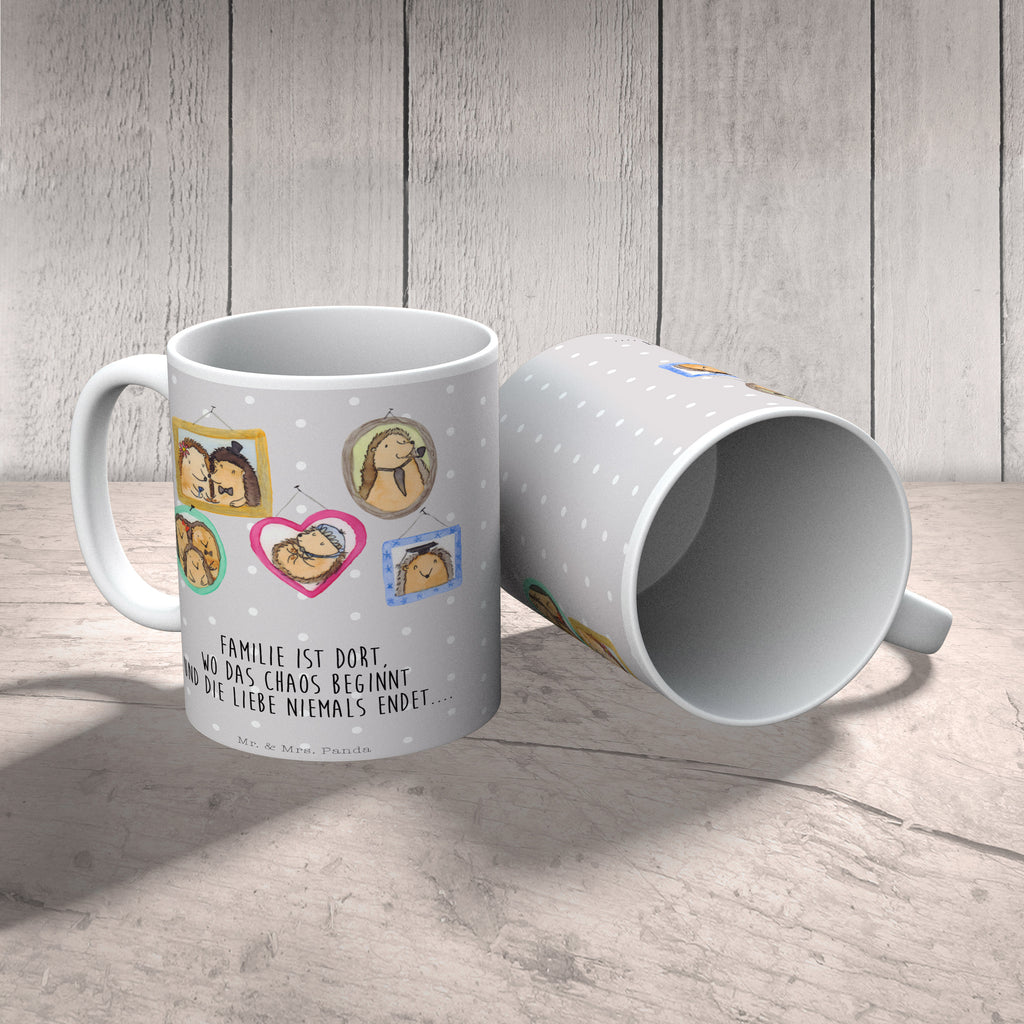 Tasse Igel Familie Familie, Liebe, Igel, Bilder, Zusammenhalt, Glück, Bruder, Schwester, Mama, Papa Becher, Kaffeetasse, Kaffeebecher, Tee, Frühstück, Büro  Familie, Vatertag, Muttertag, Bruder, Schwester, Mama, Papa, Oma, Opa
